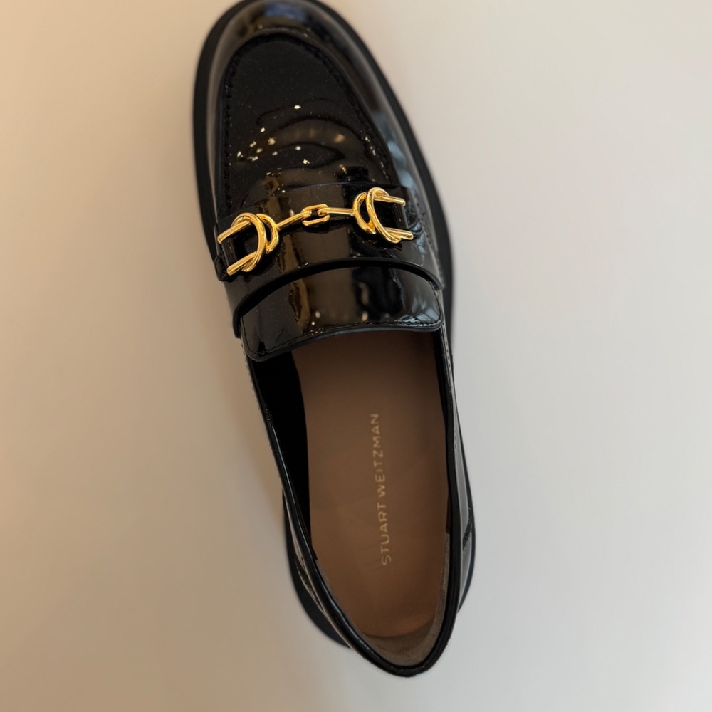 Stuart Weitzman Platformed Discontinued Loafers - image 3